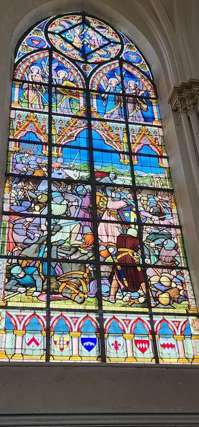 Vitraux église de Bouvines