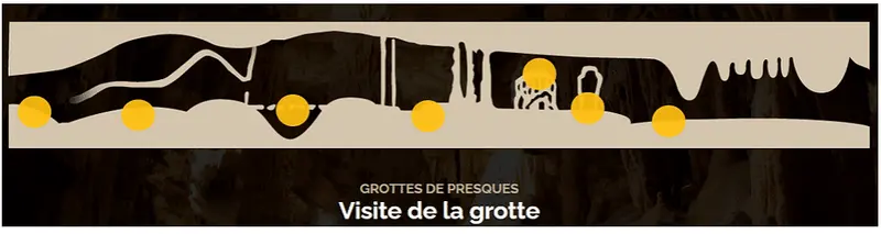 plan de la grotte
