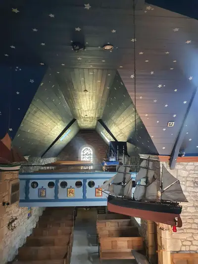 Intérieur chapelle Saint-Philibert