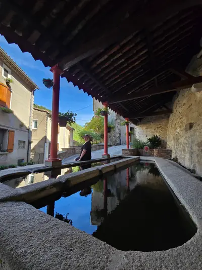intérieur du lavoir