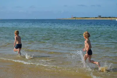 Jeux d'enfants mer ria d'etel