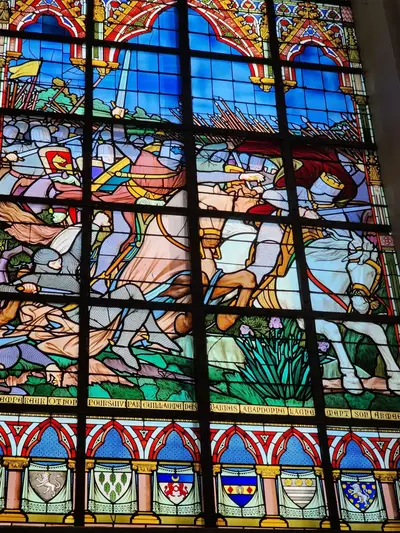 Vitraux église de Bouvines