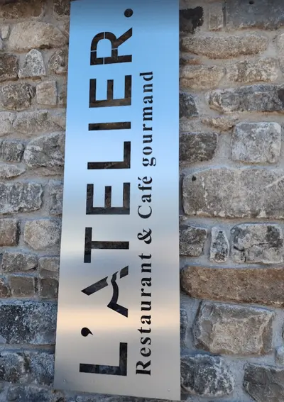 Enseigne de l'atelier