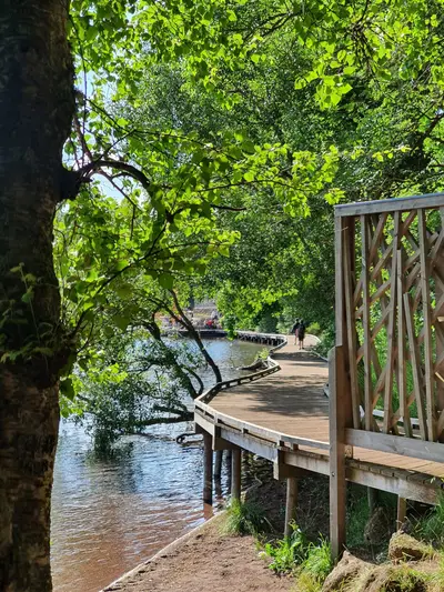 Chemin faisant le tour du lac