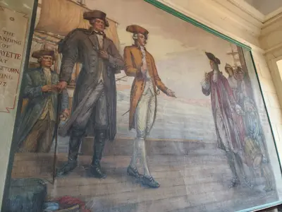 Arrivée de La Fayette