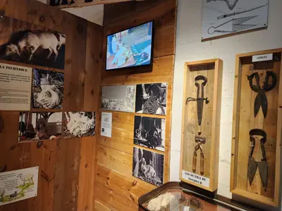 Ciseaux à la lainerie du Gévaudan de Saugues