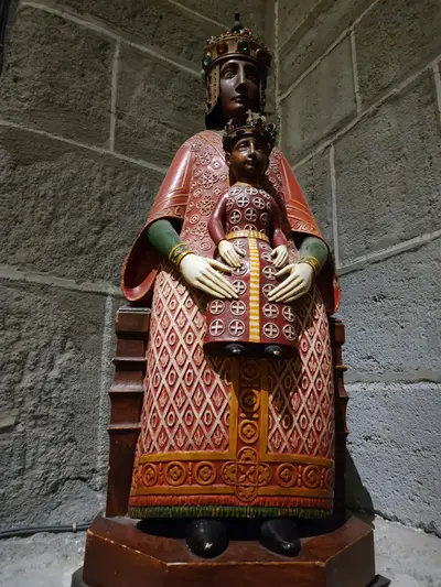 trésor vierge à l'enfant