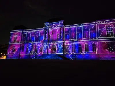 musée crozatier mapping géométrie