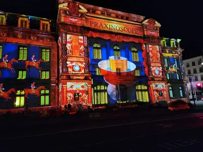 théâtre mapping manège