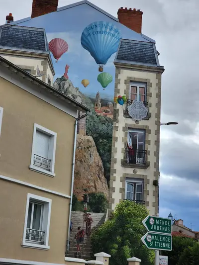 Le puy en velay street art saint jacques de compostelle scaled