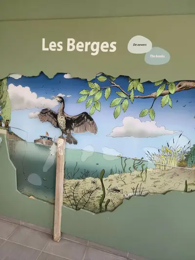 Affiche les berges relais nature Parc Mosaïc