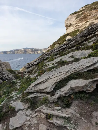 Roche et falaises blanches