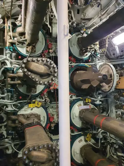 Machinerie sous-marin Flore