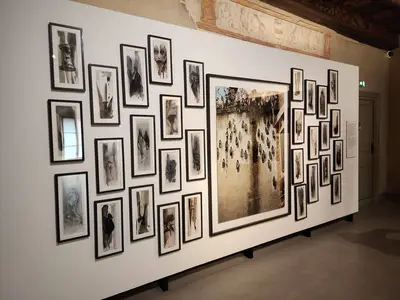 Exposition d'Ernest Pignon au Doyenné à Brioude