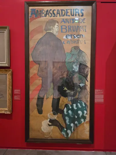 exposition temporaire sur les affiches: les ambassadeurs