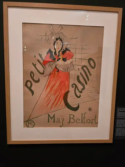 exposition temporaire sur les affiches: petit casino