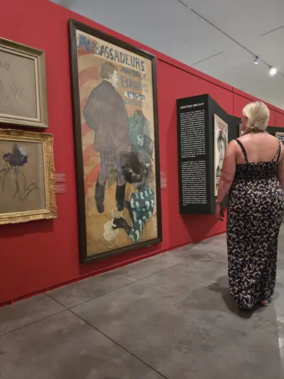 Florence dans l'exposition temporaire sur les affiches