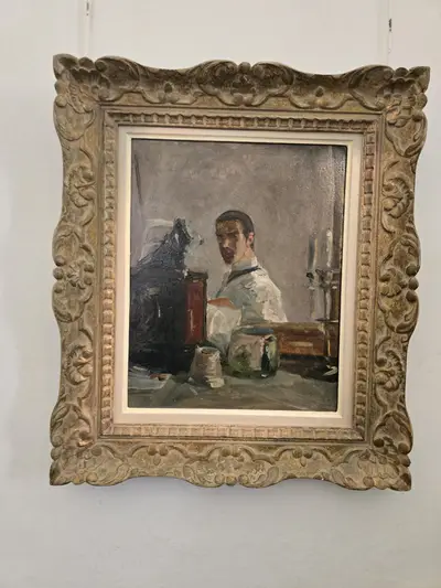 autoportrait de Toulouse Lautrec
