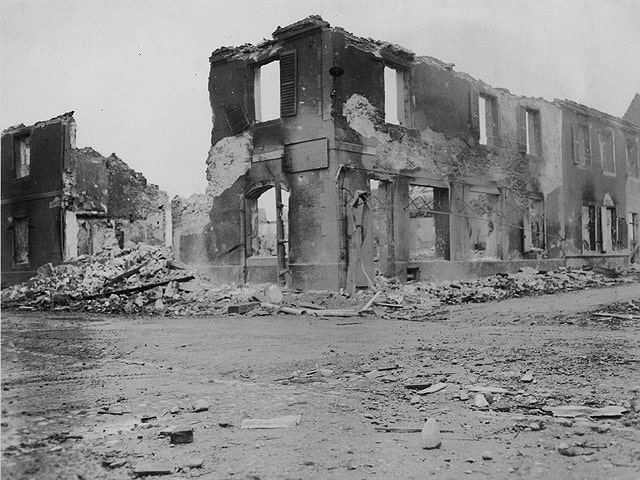 Neuf Brisach détruite