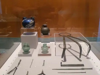 Objets exposés au musée forum antique de Bavay