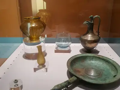 Objets exposés au musée forum antique de Bavay