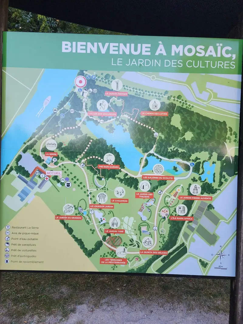 Panneau d'affichage Parc Mosaïc