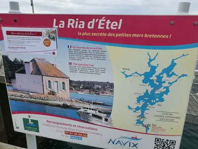 Panneau d'informations Ria d'Etel