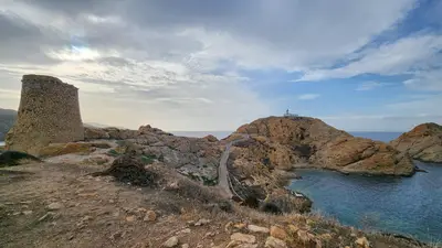 Vue générale sur la presqu'île