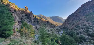Panorama sur les gorges