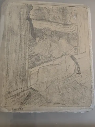 pierre avec dessin