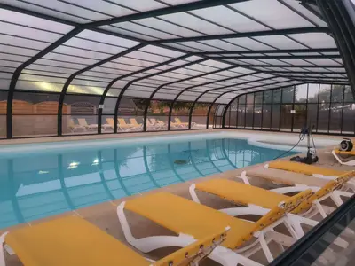 Piscine au camping de la torche