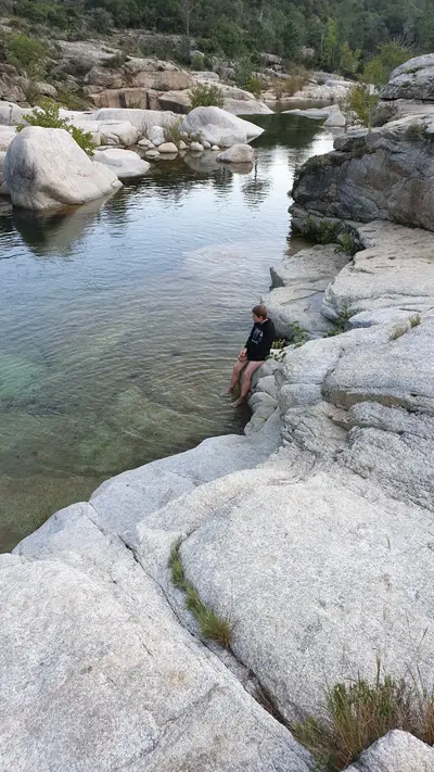 Bassin d'une des piscines