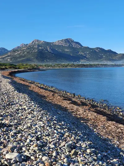 Vue sur la baie de Calvi