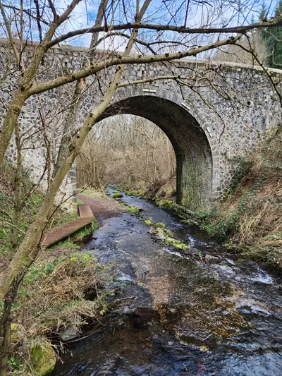 Pont près du parking