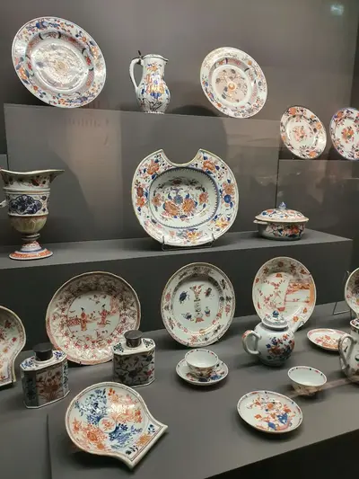 Porcelaine au musée de la Compagnie des Indes