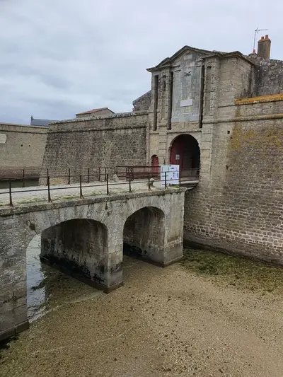 Entrée de la citadelle Port-Louis