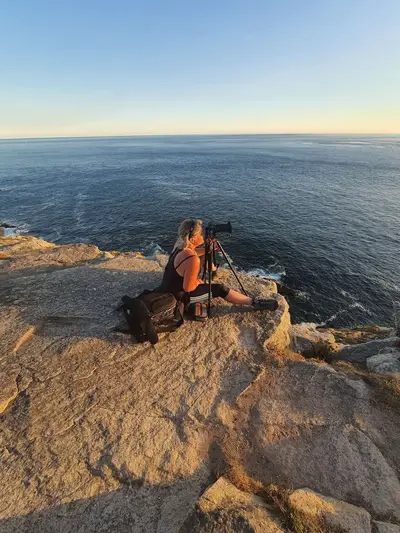Prise de vue bord de mer