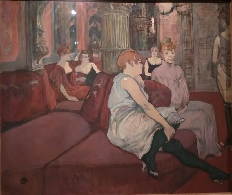 tableau avec des prostituées