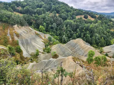 Ravins vus depuis le belvédère supérieur