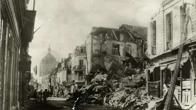 rue de douai dévastée