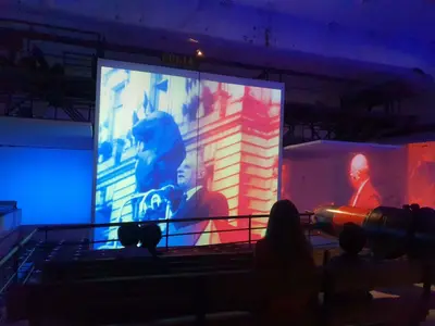 Son et lumières au musée du sous-marin Flore