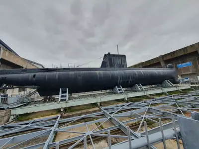 Le sous-marin Flore à Lorient