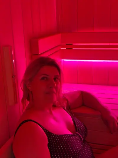 dans le sauna