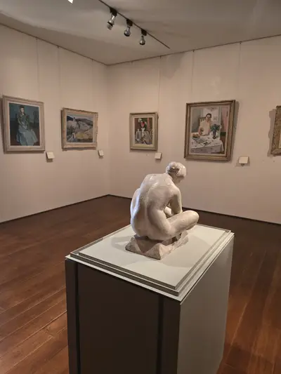femme assise