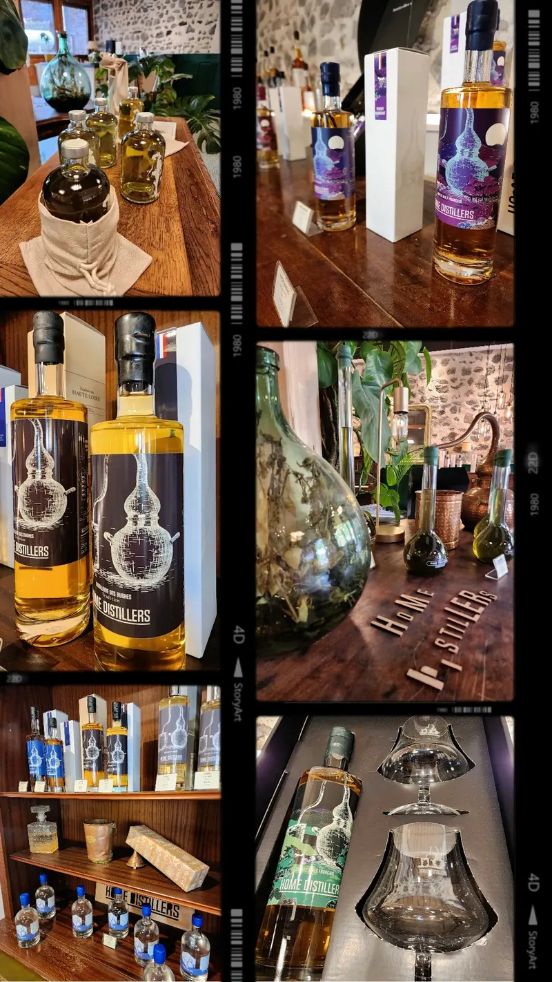 produits vendus verveine rhum gin whisky