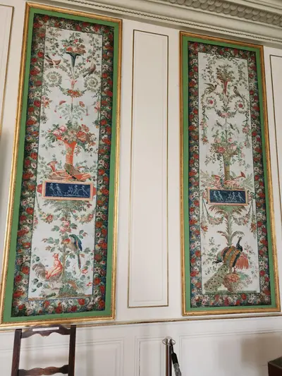 Tapisseries au château de Chavaniac-Lafayette