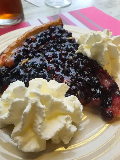 Tarte aux myrtilles scaled