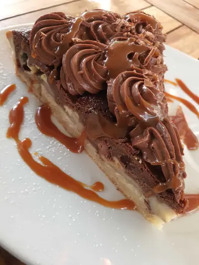 Tarte chocolat noisette