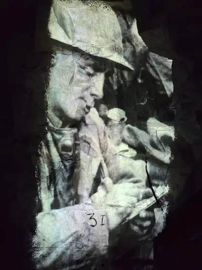 soldat qui écrit
