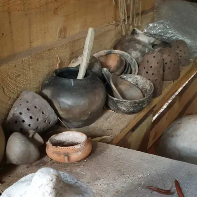 Exemple de vaisselle néolithique